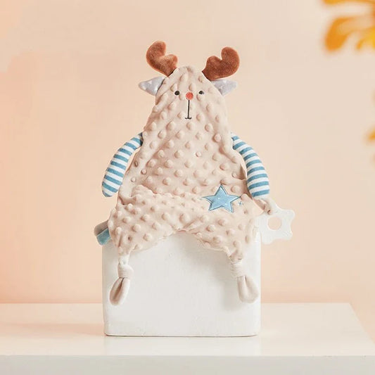 Baby Appease Towel Nursing Teether Kawaii Bunny Ears Newborn Face Towel Baby Toddler Comfort Sleeping Cuddling Towel Doll Toys